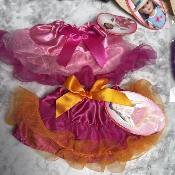 My Life As Lot Of 9 Backpack Hat Tutu 18" Doll Accessory Toy New With Tags - Picture 2 of 5